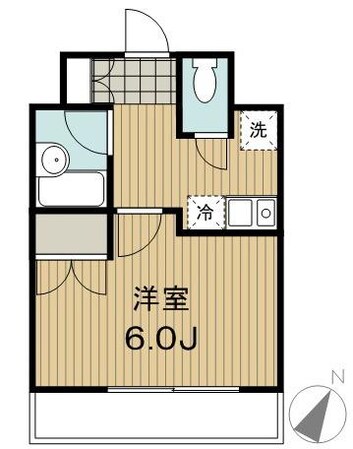 ヴェルステージ恵比寿の物件間取画像